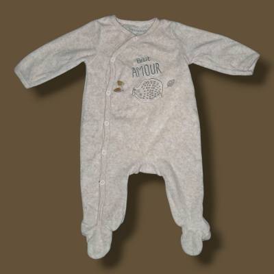 Pyjama hiver Garçon, age 3 mois , marque IN EXTENSO